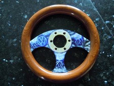 Echtes Mahagoni Holzlenkrad für VW