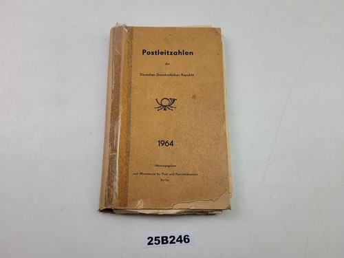 Buch postleitzahlen der ddr - buch,