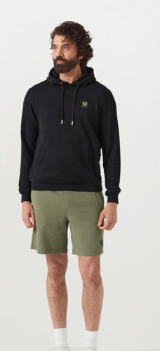 Belstaff hoodie schwarz herren - schwarz,