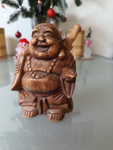 Buddha figur holz - figur,
