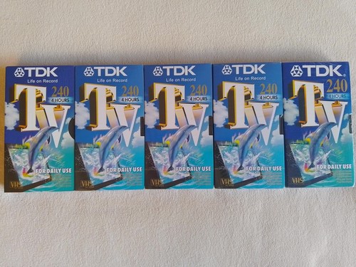 Tdk 240 vhs - tv,