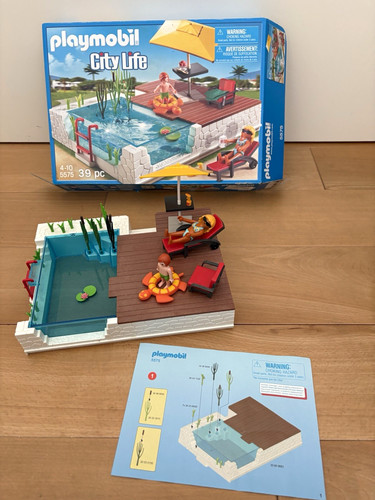 Playmobil city life 5575 - 5575, pool