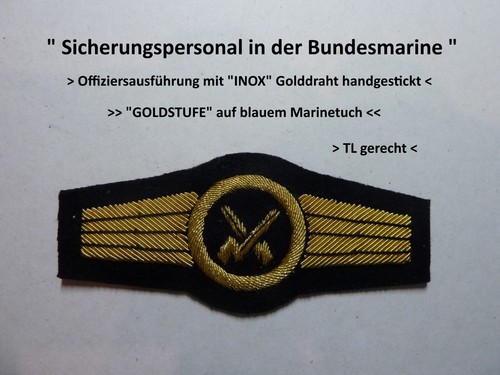 Sicherungspersonal marine - ",