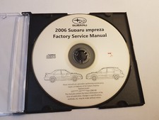 Reparaturanleitung Werkstatthandbuch Subaru Impreza 2006 Model Workshop Manual