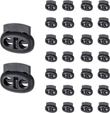 Kordelstopper 30 Stück 2 Loch