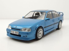 Opel Omega Evolution 500 1991 blau metallic Modellauto 1:24 Whitebox