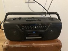Grundig RR300 FM- Radio Mit Kassettenplayer Kassettenradio Schwarz MC GETESTET