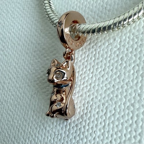 Pandora rosegold katze - pandora,