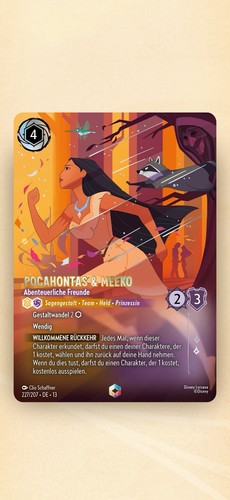 Disney lorcana pocahontas - disney,