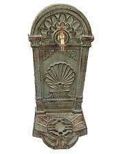 Standbrunnen Wassersäule Gußeisen Gartenbrunnen rustikal Antik H. 69cm 