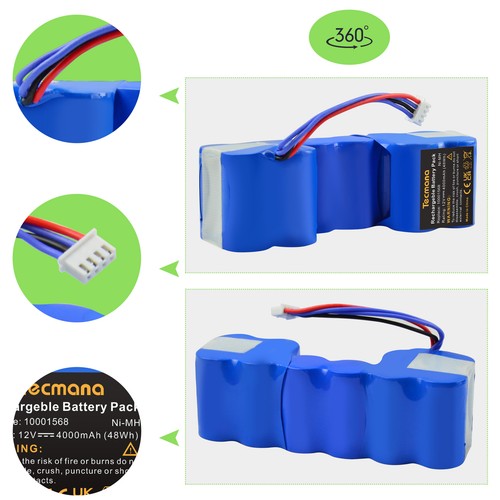 0ah 12v akku - 12v, ecovacs