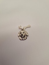 Berner Sennenhund Charmanhänger Silber 925