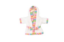 Puppen-Bademantel, mini, Gr