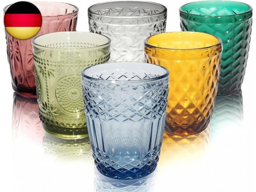 Trinkgläser set bunt teilig - trinkgläser,