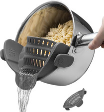 Silikon Abgießer mit Clip –