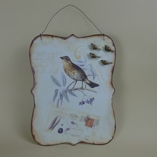 Pinnwand / Memoboard Metall im Vintage Stil Landhausstil Shabby Chic