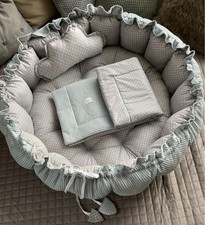 Bettnestchen XXL +Decke+Kissen