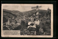 Lauterbach, Ortsansicht mit