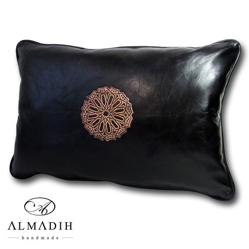 Almadih lederkissen 50x35cm - almadih,