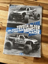 Tamiya Toyota Hilux Monster Racer 58086 Anleitung Manual top