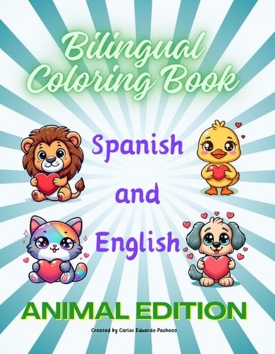 Bilingual coloring book - coloring,