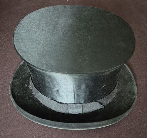 Antiker chapeau claque - , /