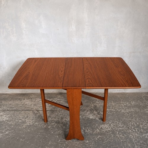 Mid century compact teak drop - mid,