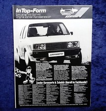 VW Golf 1  Zender, originale