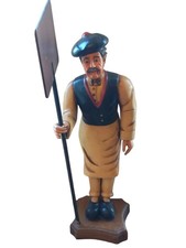 Rustikale Bäcker Werbefigur