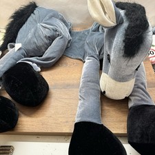 Großer Plüsch Esel lang –