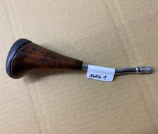 Schalt Hebel Knauf Wurzel Holz Leder für Mercedes W123 W116 R107 Automatik NOS
