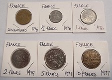 Französisches Lot mit 6