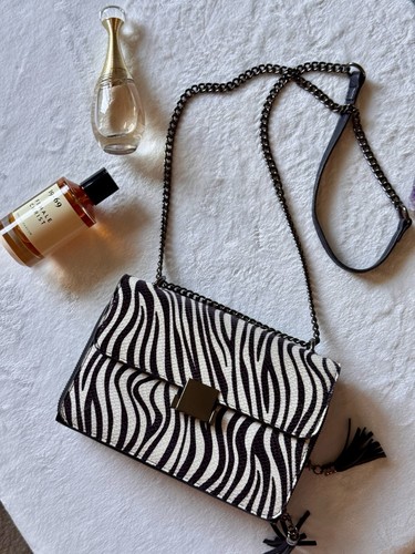 Schultertasche zebra muster - schultertasche,