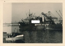 Holland Kriegsmarine Kriegsschiff holländisches Beute Schiff Frachter Dampfer