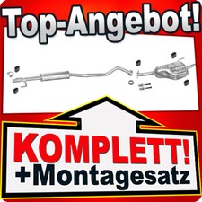 Auspuff für OPEL ASTRA G 1.4