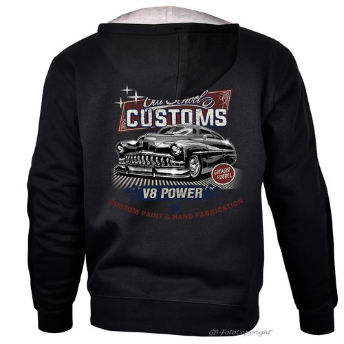Hot rod sweat jacke - rod,