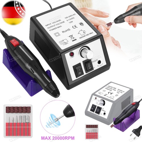 Nagelfräser set elektrisch - nagelfräser,