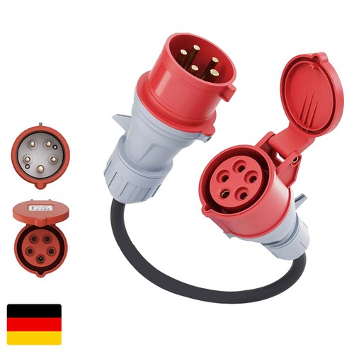 Cee adapter pol starkstrom - 5-pol,
