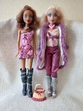 2 Barbie Puppen "My Scene" von