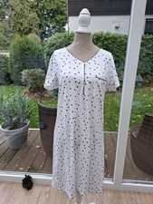 Infinity Damen Nachthemd Größe 40/42 NEU Kurzarm weiß