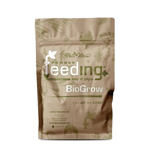 Green house feeding biogrow - green,