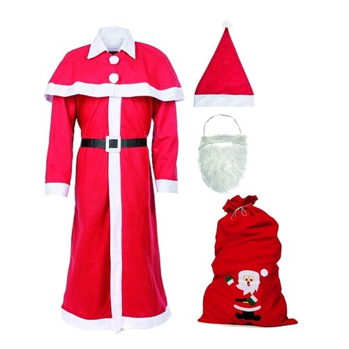 Weihnachtsmann kostüm set - kostüm,