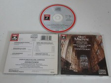 Allegri - Miserere / Nanino/ Marenzio/ Frescobaldi/Ugolini/CDC 7 47065 2 