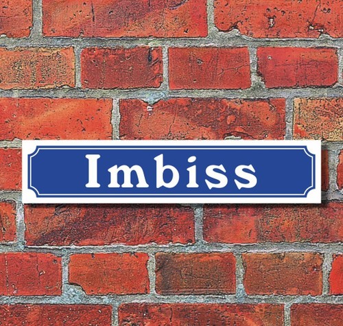 Schild - , im