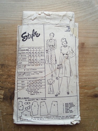 Original 40er jahre - original, kleid