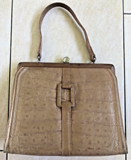 VINTAGE KROKODIL LEDER  Handtasche  50er/ 60 er Jahre