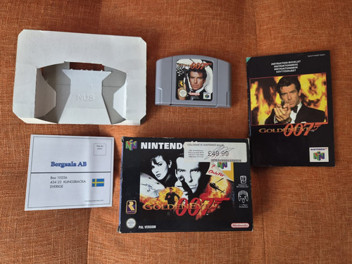 Golden eye 007 nintendo - golden,