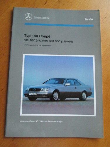 Mercedes handbuch 140 - mercedes, w