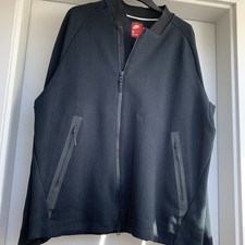 NIKE Herren Jacke,Oberteil Zipper Pullover Sweatshirt Hoodie Langarm,XL schwarz 