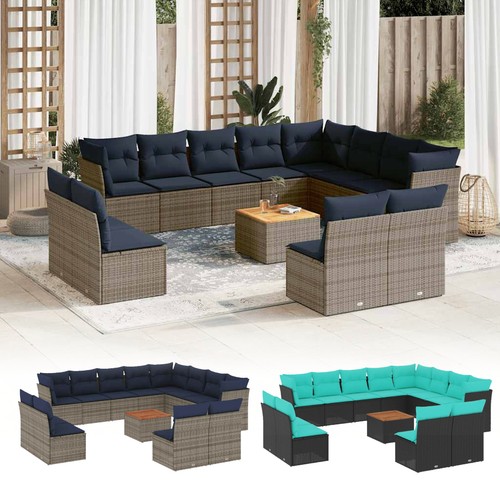 Poly rattan sitzgruppe - poly,
